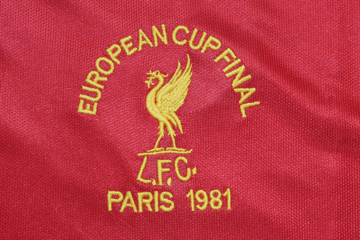 Camisa Liverpool Final UCL 1981 - Versão Retrô