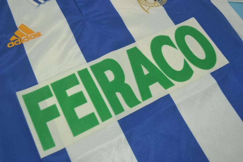 Camisa Deportivo de La Coruña Home 99/00 - Versão Retrô "Djalminha" Nº 8