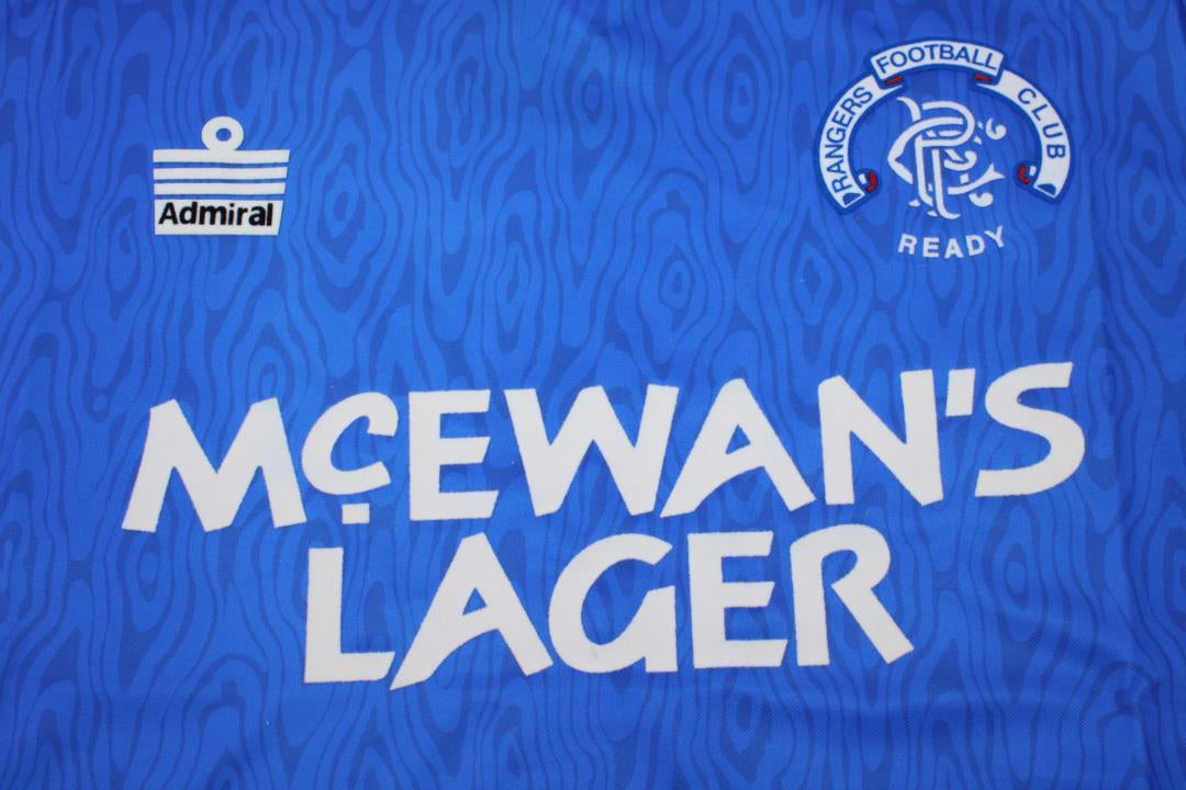 Camisa Rangers Home 90/92 - Versão Retrô