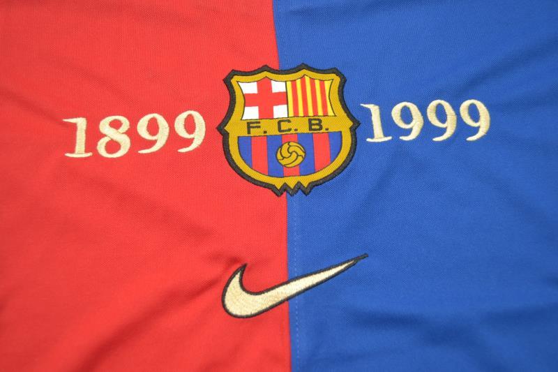 Camisa Barcelona Home 99/00 - Versão Retrô "Rivaldo" Nº 11