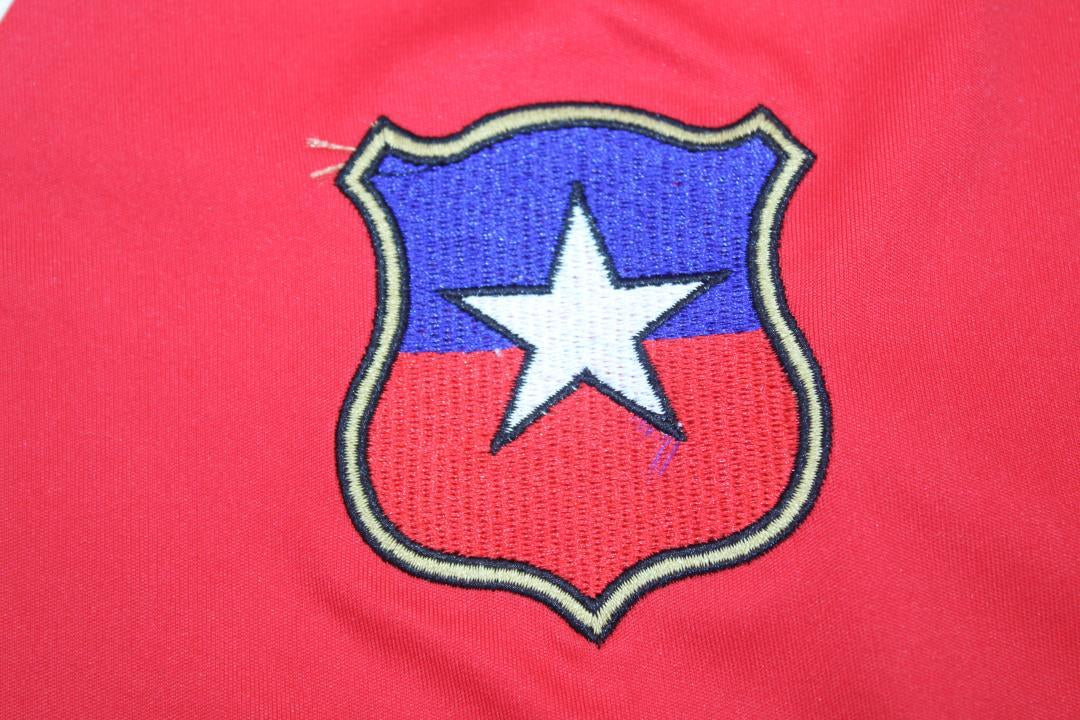 Camisa Chile Manga Longa Home 1982 - Versão Retrô