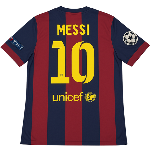 Camisa Barcelona Home 14/15 - Versão Retrô "Messi" Nº 10