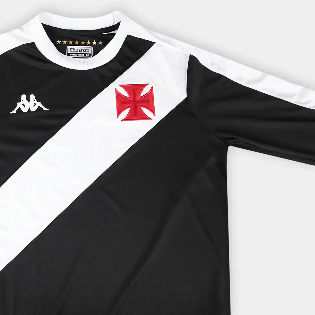 Camisa Vasco da Gama Manga Longa 24/25 - Versão Retrô