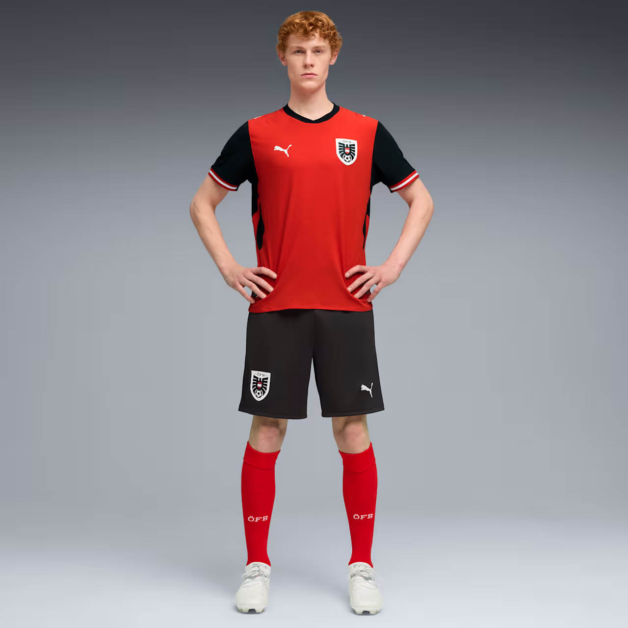Camisa Puma Áustria 2025/26 Home