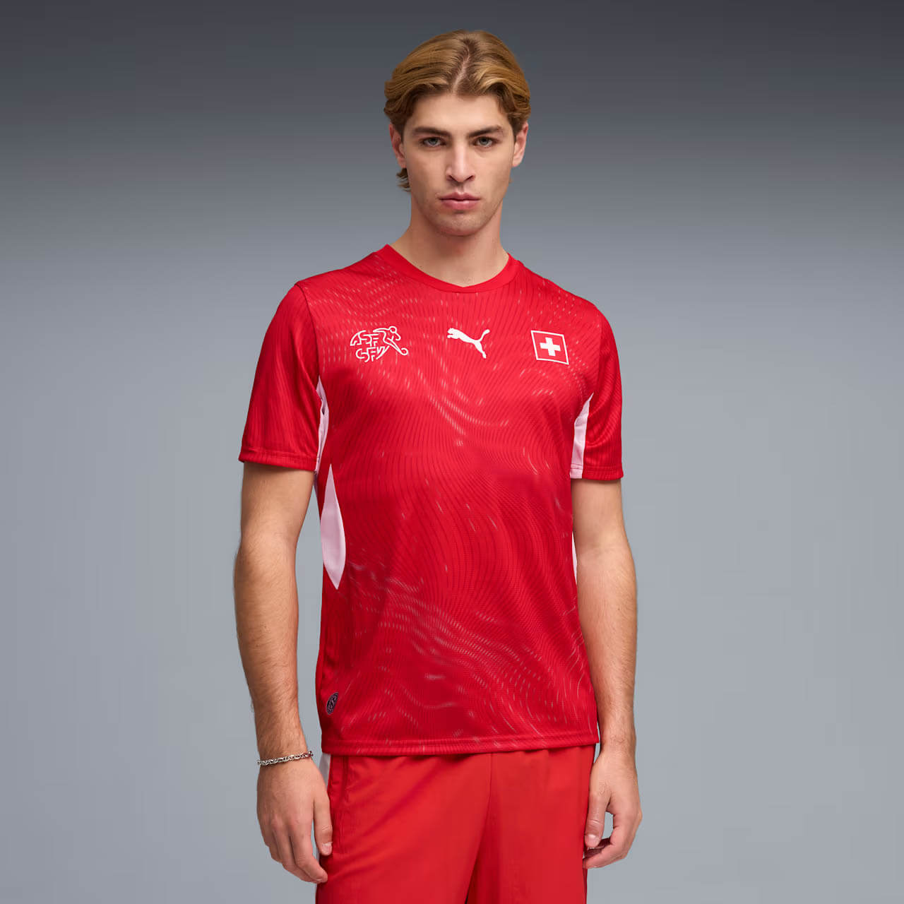 Camisa Puma Suiça 2025/26 Home