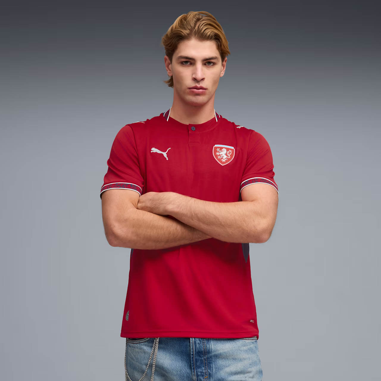 Camisa Puma República Tchéquia 2025/26 Home