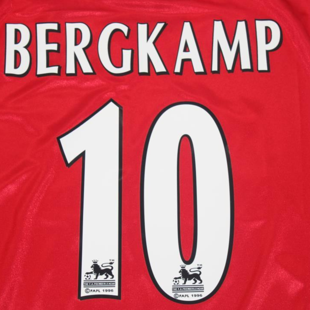 Camisa Arsenal Testimonal 06/08 - Versão Retrô "Bergkamp" Nº 10