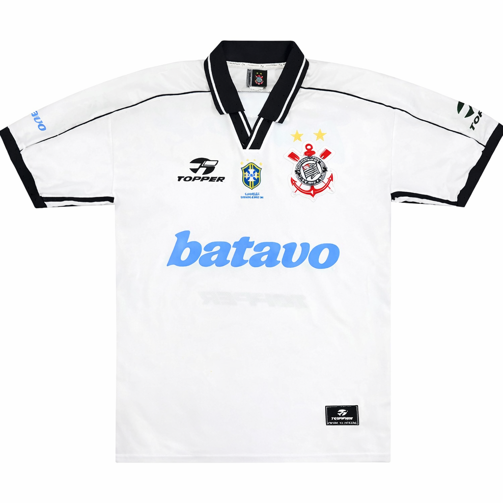 Camisa Corinthians Home 1999 - Versão Retrô