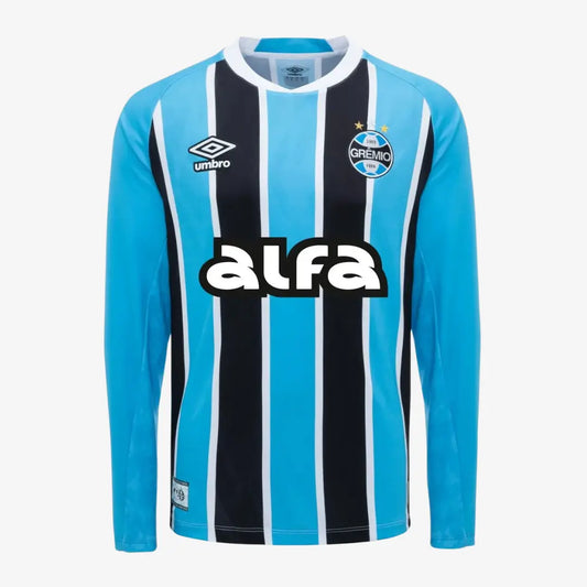 Camisa Grêmio Manga Longa Home 25/26
