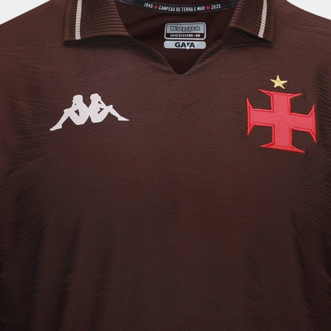 Camisa Kappa Vasco da Gama III 2025/26 Jogador Masculina