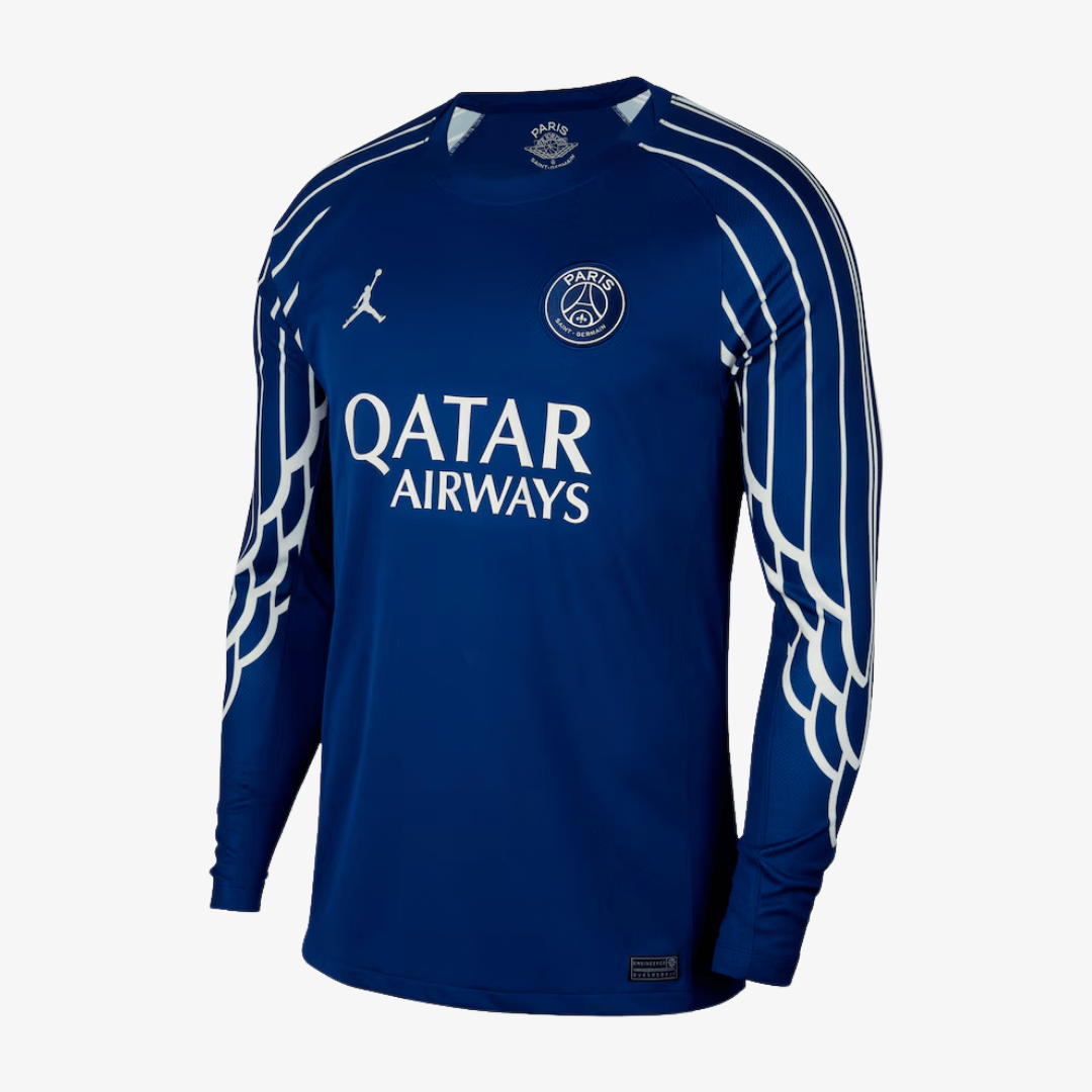 Camisa PSG Manga Longa 24/25 - Versão Retrô