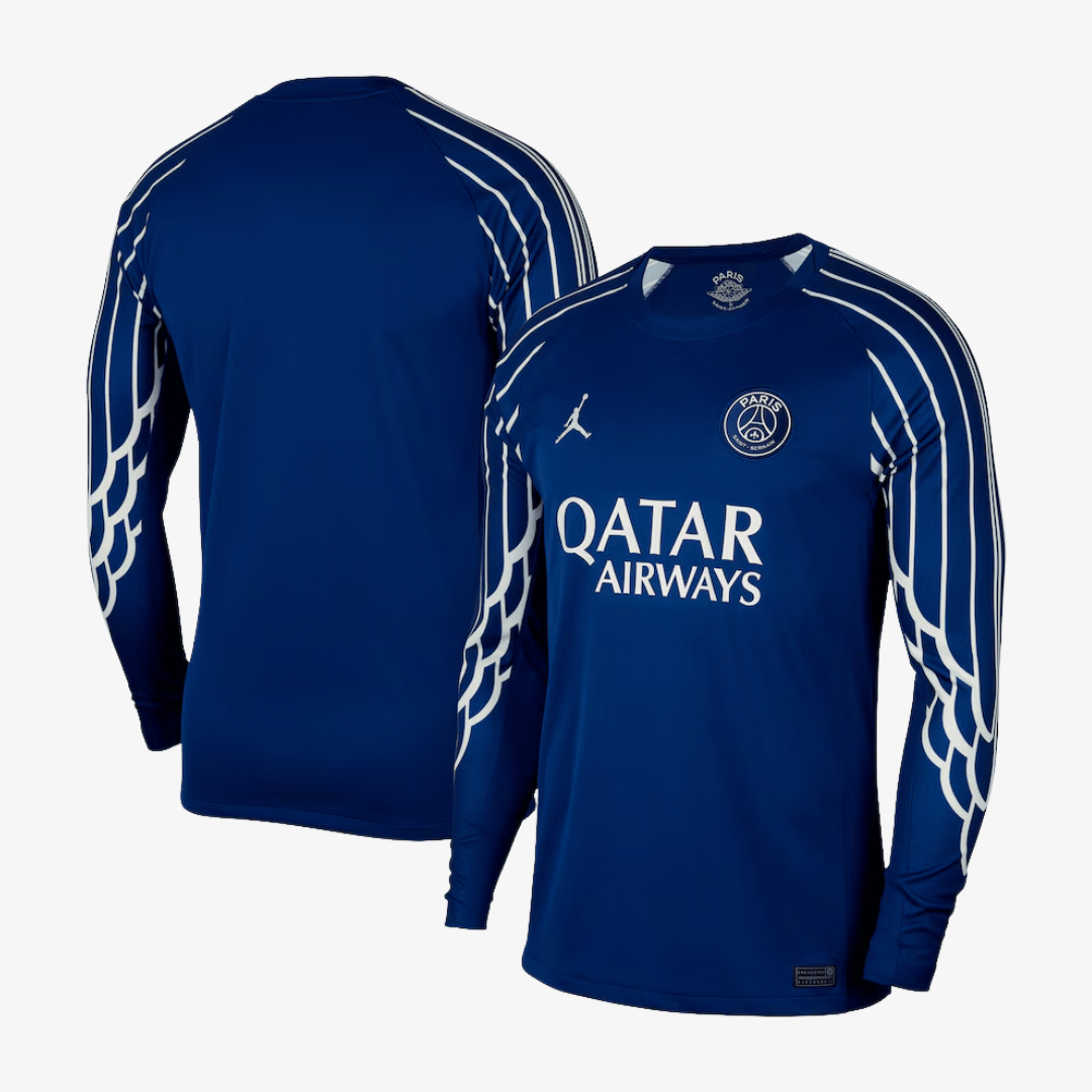 Camisa PSG Manga Longa 24/25 - Versão Retrô