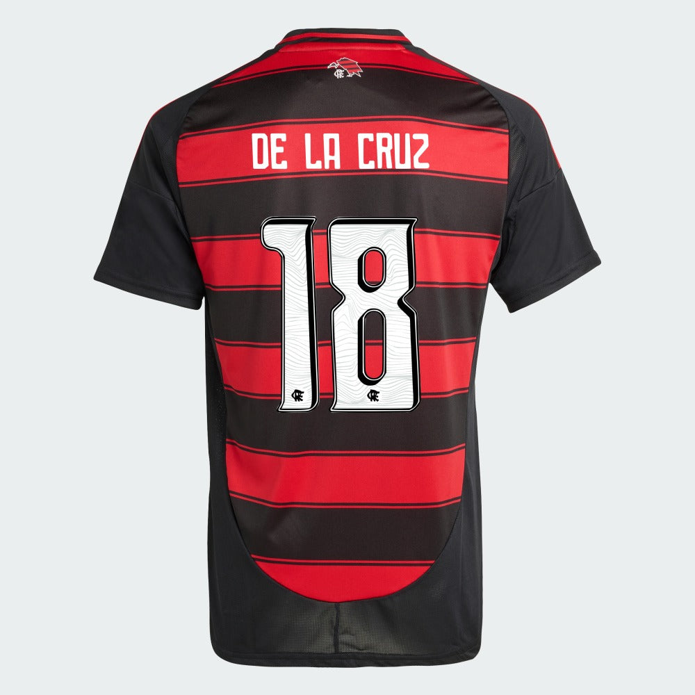 Camisa Flamengo 25/26 I "De La Cruz" N° 18