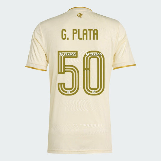 Camisa Flamengo 25/26 I "G. Plata" N° 50