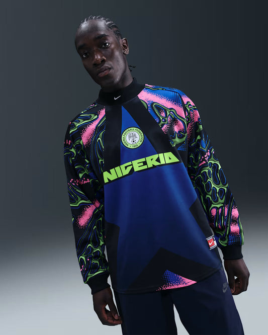 Camisa Nike Nigéria 2025/26 Goleiro Manga Longa