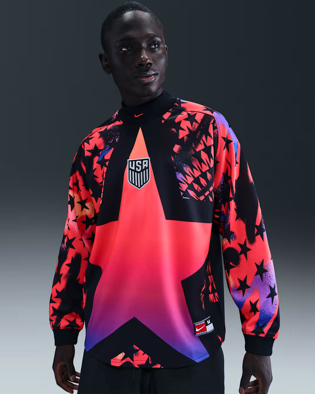 Camisa Nike EUA 2025/26 Goleiro Manga Longa