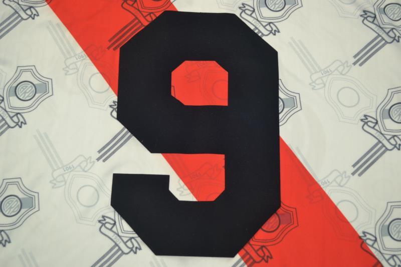Camisa River Plate Home 95/96 - Versão Retrô N° 9