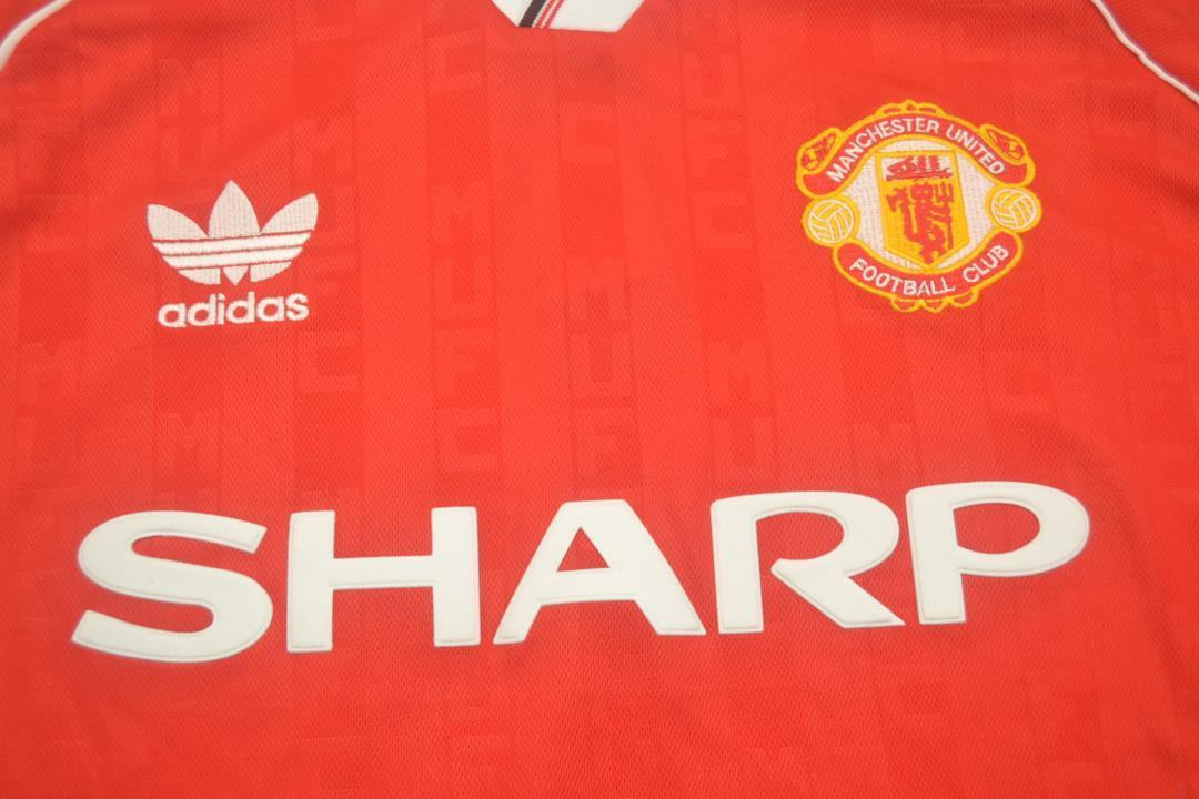 Camisa Manchester United Home 88/90 - Versão Retrô
