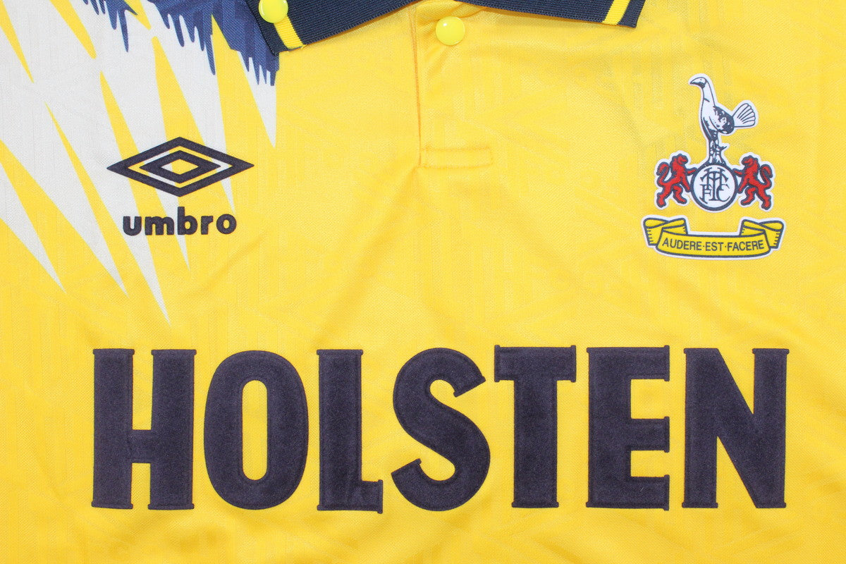 Camisa Tottenham Away 92/95 - Versão Retrô "Sheringham" Nº 10