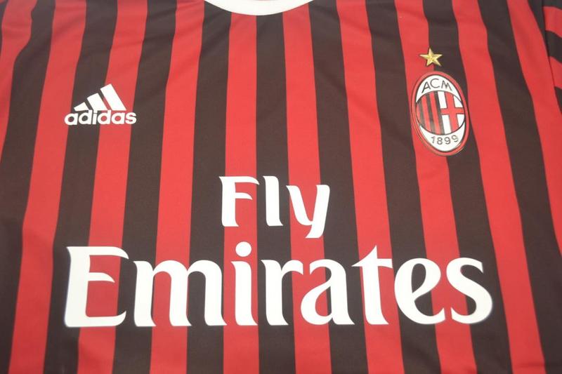 Camisa Retrô Milan Home 11/12