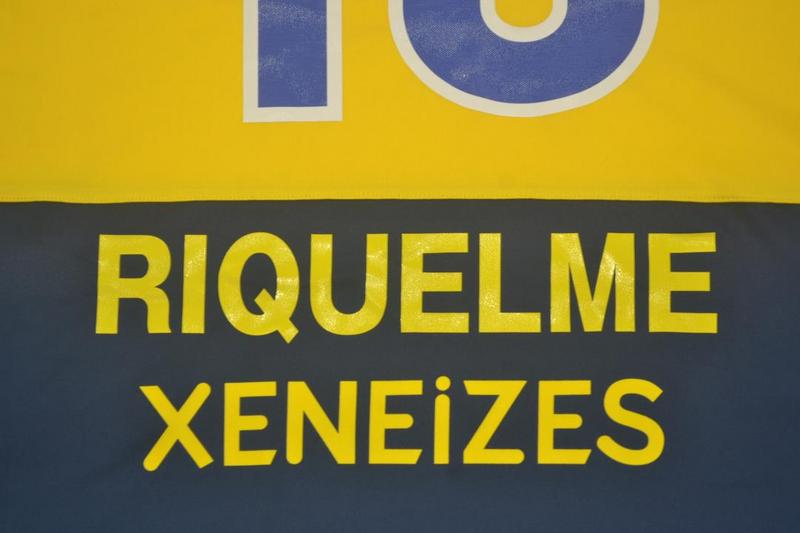 Camisa Boca Juniors Home 1999 - Versão Retrô "Riquelme" N° 10