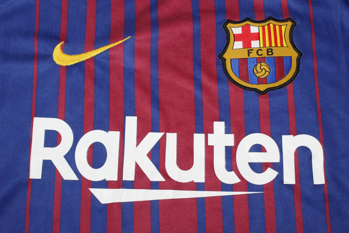 Camisa Barcelona Home 17/18 - Versão Retrô