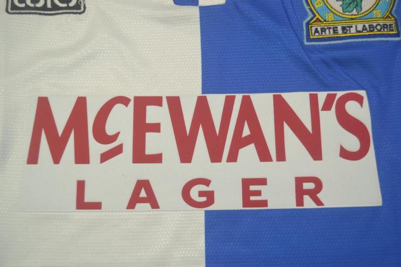 Camisa Blackburn Rovers Home 94/95 - Versão Retrô "Shearer" Nº 9