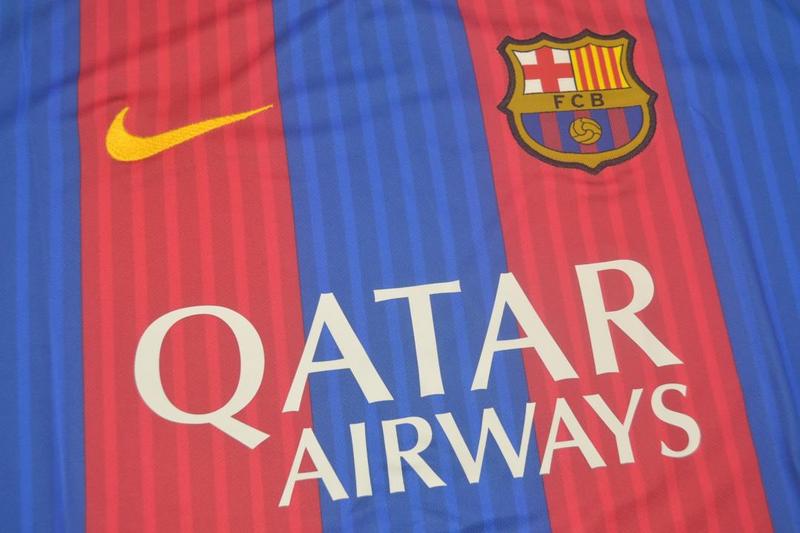 Camisa Barcelona Home 16/17 - Versão Retrô