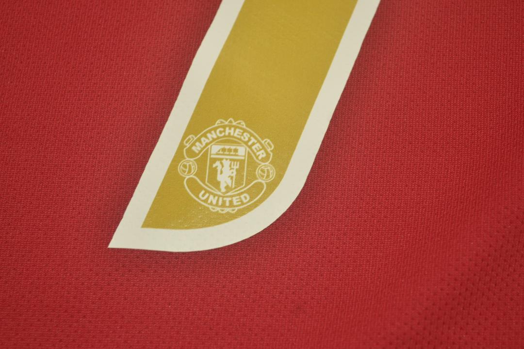 Camisa Manchester United Manga Longa 06/07 - Versão Retrô "Cristiano Ronaldo" Nº 7