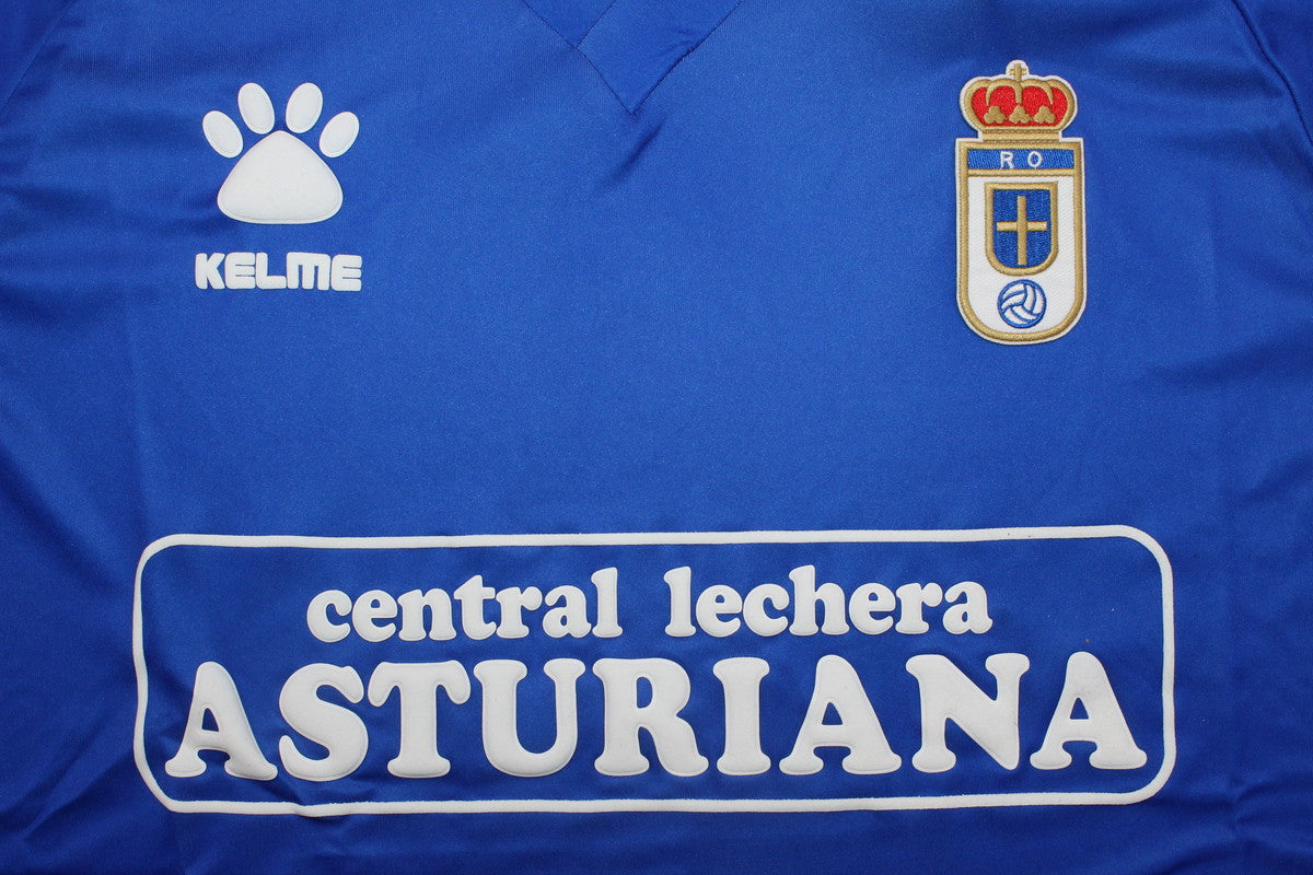 Camisa Real Oviedo Home 90/91 - Versão Retrô