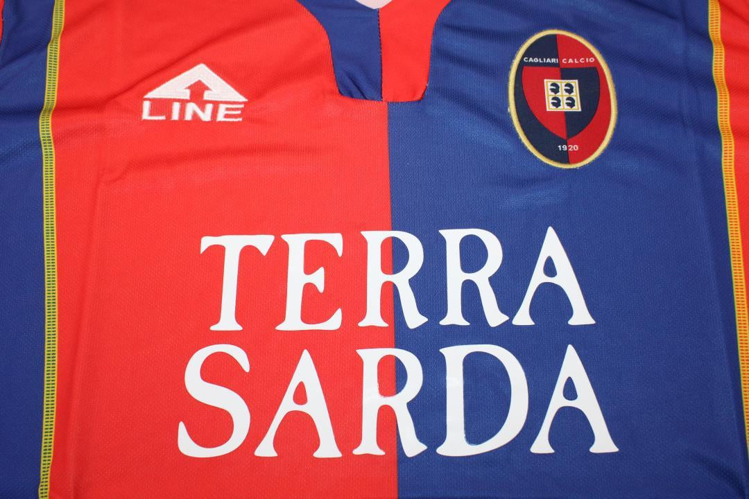 Camisa Retrô Cagliari Home 04/05