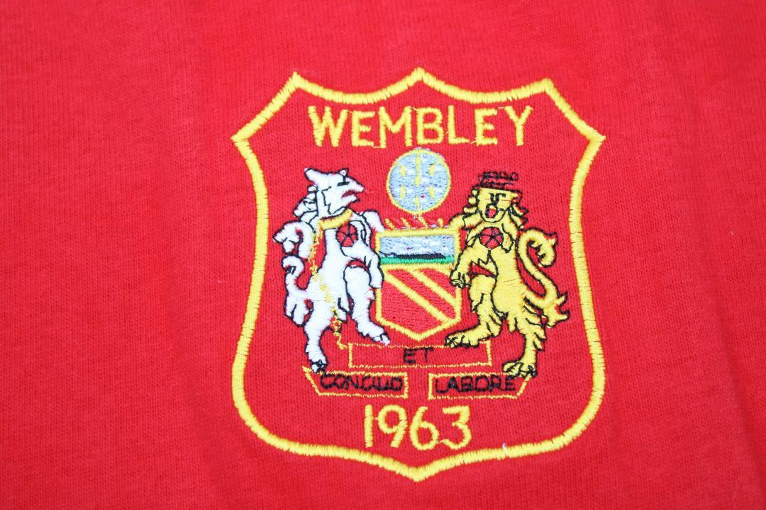 Camisa Manchester United Manga Longa Home 1963 - Versão Retrô Nº 7