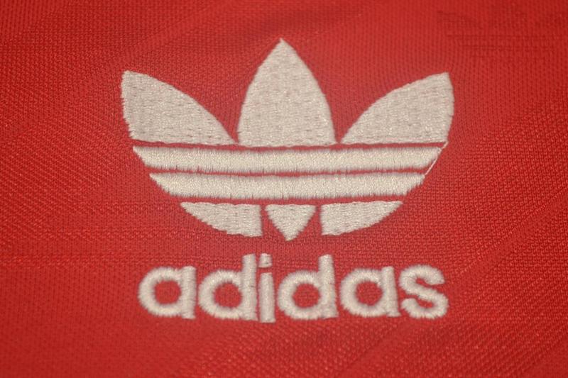Camisa Manchester United Manga Longa Home 1986 - Versão Retrô