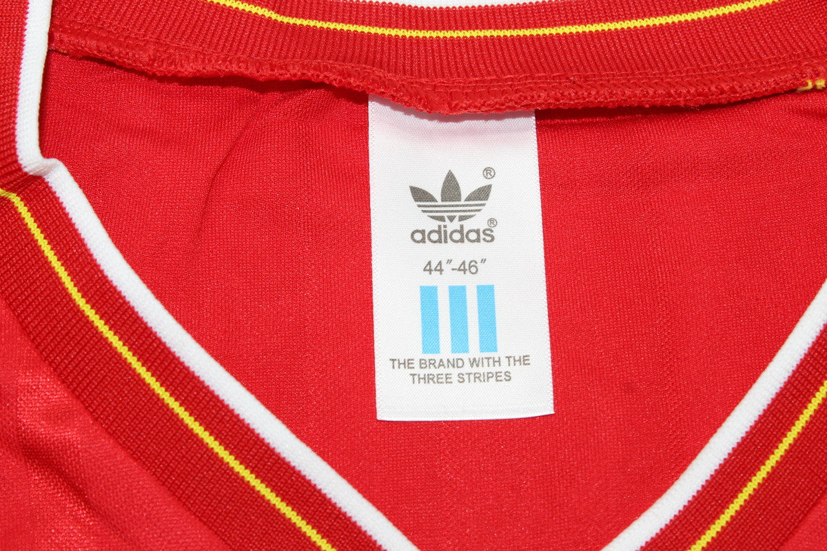 Camisa Liverpool Manga Longa Home 1986 - Versão Retrô