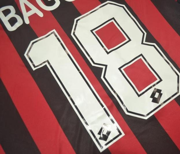 Camisa Retrô Milan Home 96/97 "Baggio" N°.18