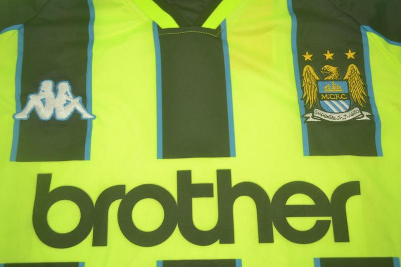 Camisa Manchester City Away 98/99 - Versão Retrô "Jan" Nº 4