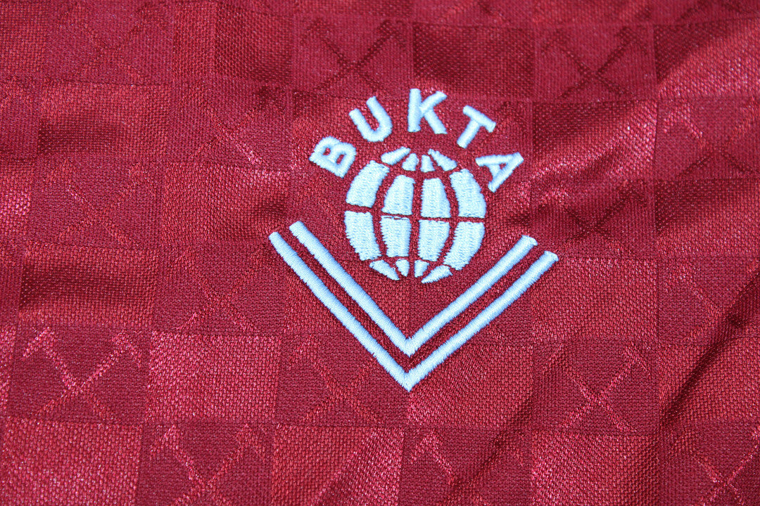Camisa West Ham Home 89/90 - Versão Retrô