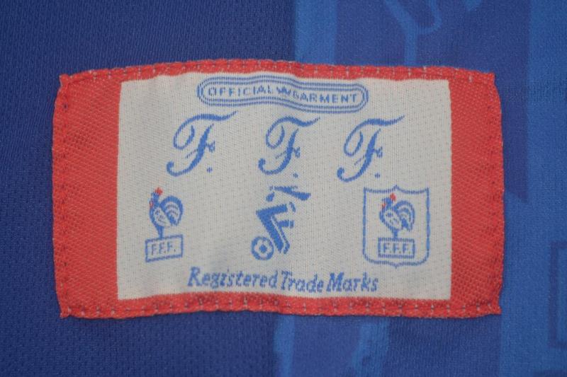 Camisa Retrô França Home 1996 "Zidane" N°10