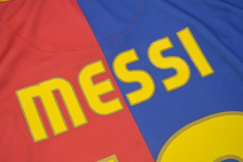 Camisa Barcelona Home 08/09 - Versão Retrô "Messi" Nº 10