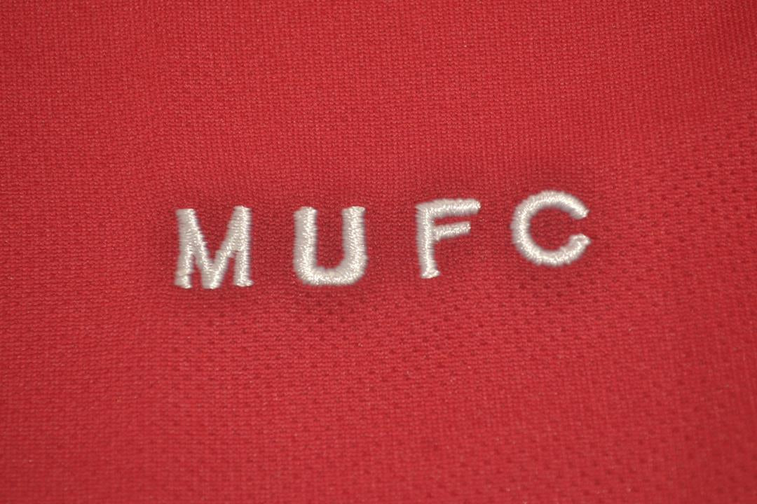 Camisa Manchester United Manga Longa Home 06/07 - Versão Retrô