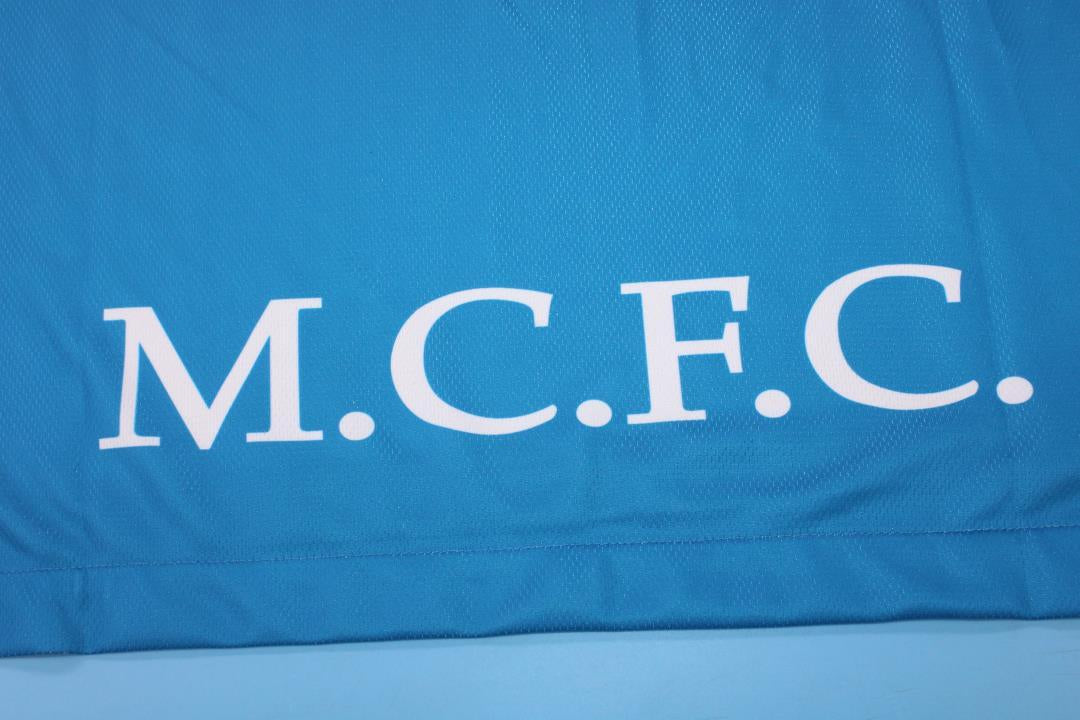 Camisa Manchester City Home 98/99 - Versão Retrô Nº 9