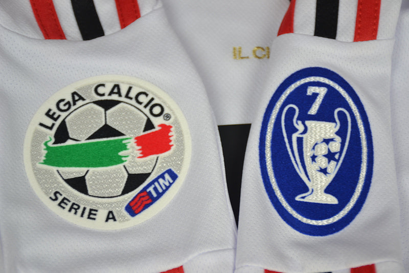 Camisa Milan Manga Longa 08/09 - Versão Retrô "Beckham" Nº 32