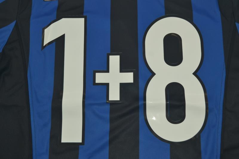 Camisa Retrô Inter de Milão Home 98/99 "Zamorano" N°.1+8