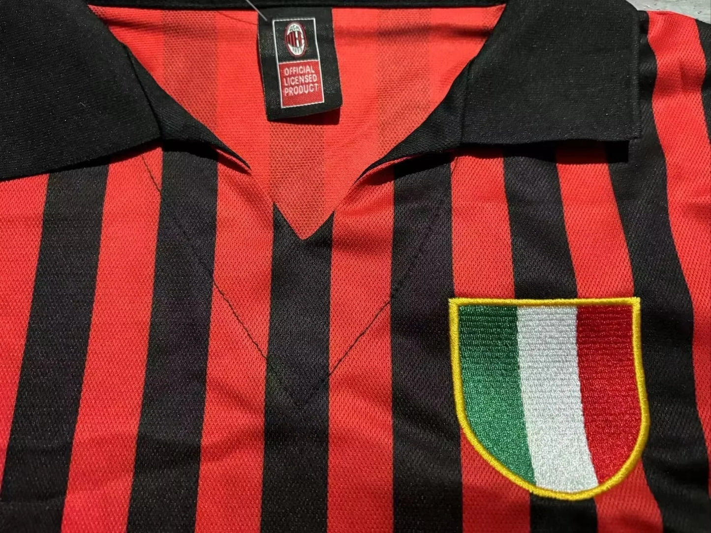 Camisa Retrô Milan Home 62/63