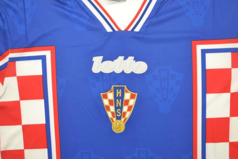 Camisa Retrô Croacia Away 1998