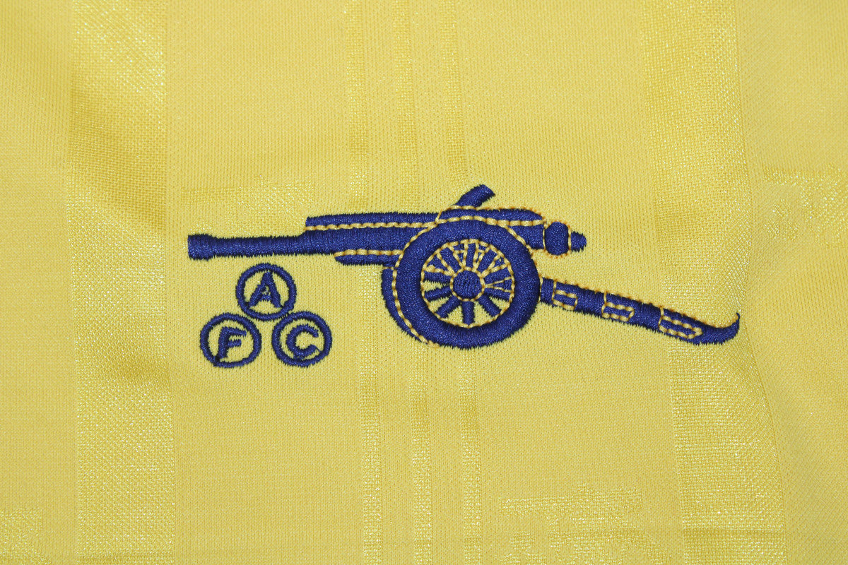 Camisa Arsenal Manga Longa Away 88/89 - Versão Retrô