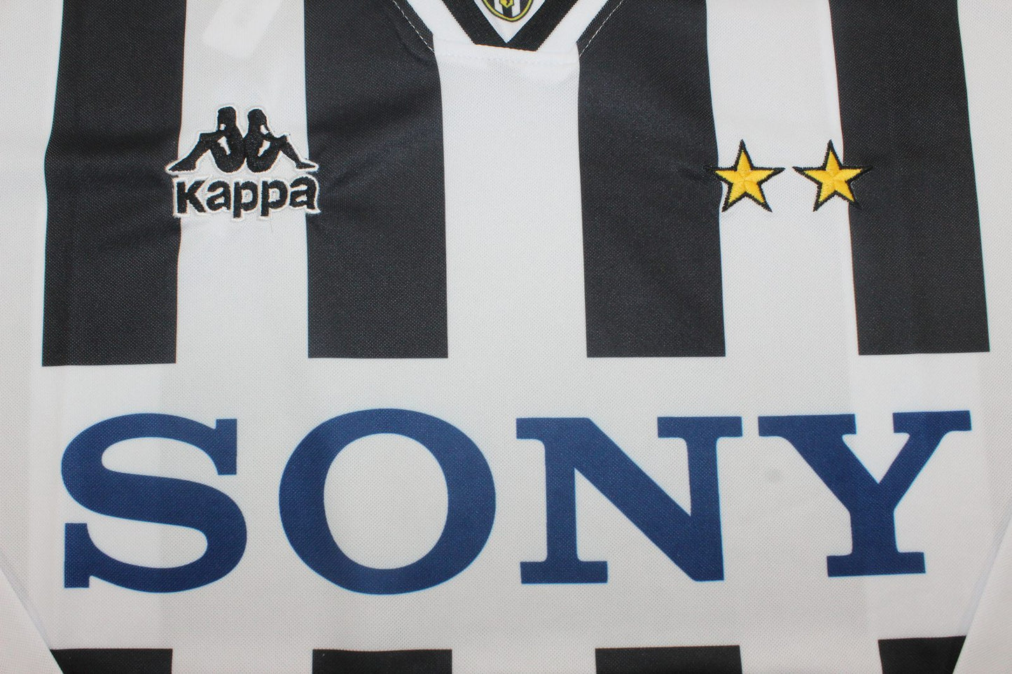 Camisa Juventus Manga Longa Home 95/97 - Versão Retrô