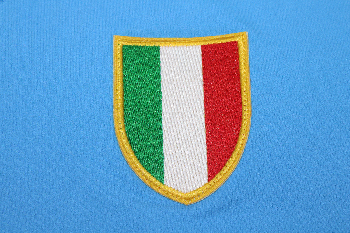 Camisa Napoli Manga Longa Home 87/88 - Versão Retrô