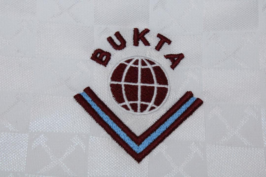 Camisa West Ham Away 89/90 - Versão Retrô