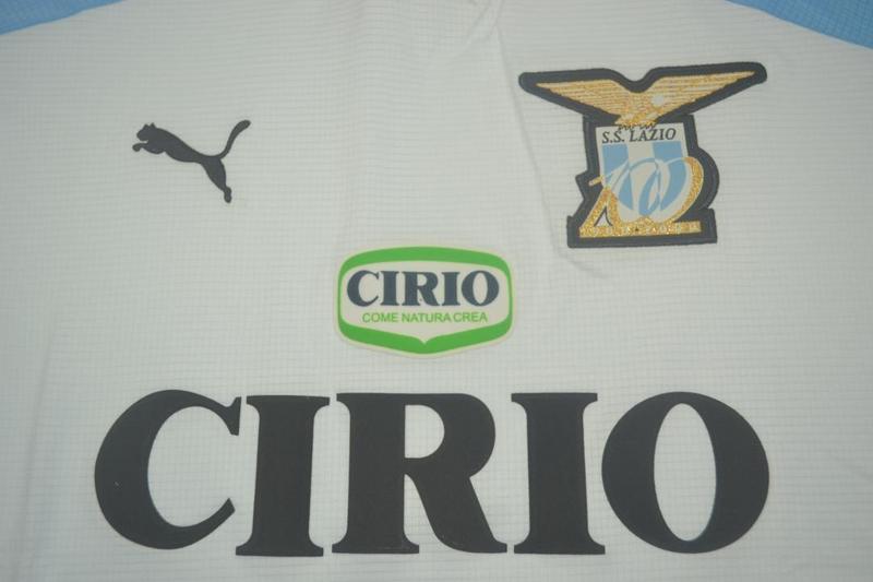 Camisa Retrô Lazio Away centenário Versão 99/00 "Salas" N°.9